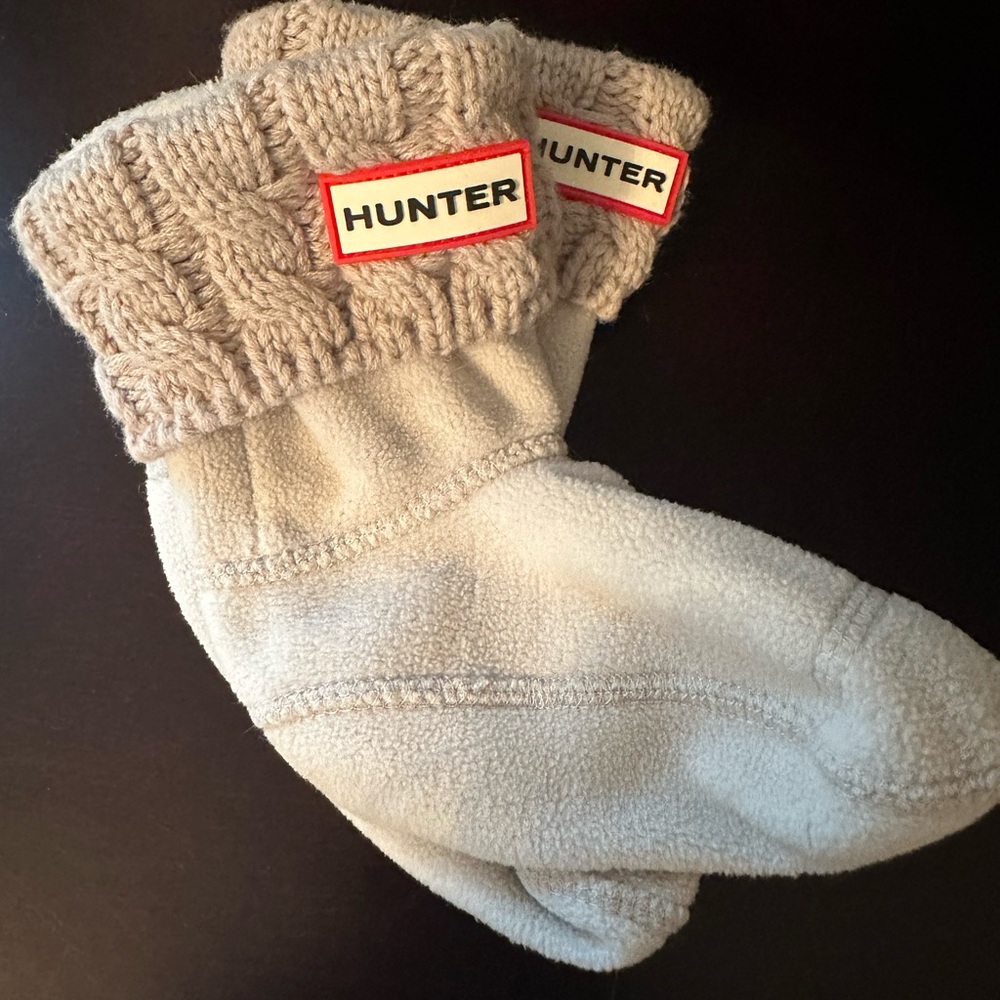 Hunter kids boot sock insert size S GUC